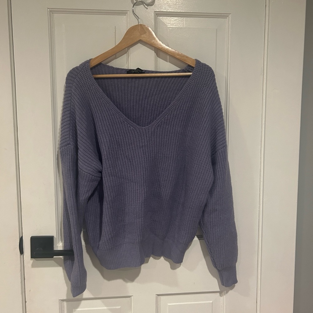Forever 21 Purple Sweater